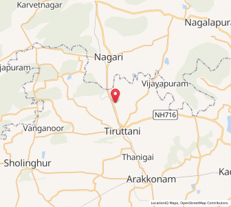 Map of Ponpadi, Tamil Nadu