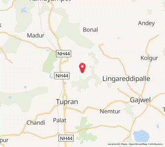 Map of Potampalli, Andhra Pradesh