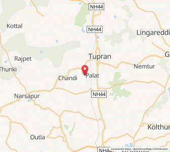 Map of Potawaram, Andhra Pradesh