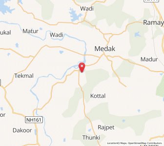 Map of Potemshetpalli, Andhra Pradesh