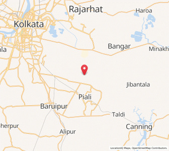 Map of Pratapnagar, West Bengal