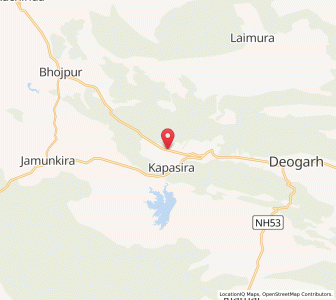 Map of Pravasuni, Odisha
