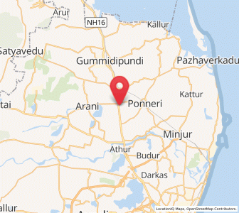 Map of Puduvayal, Tamil Nadu