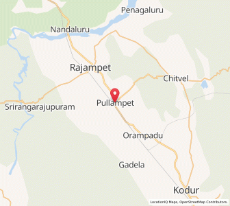 Map of Pullampet, Andhra Pradesh