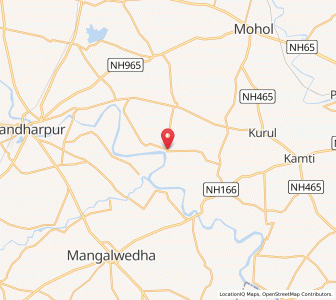 Map of Pulunj, Maharashtra