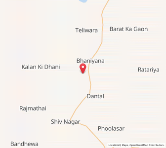 Map of Punaniyan Ki Dhani, Rajasthan