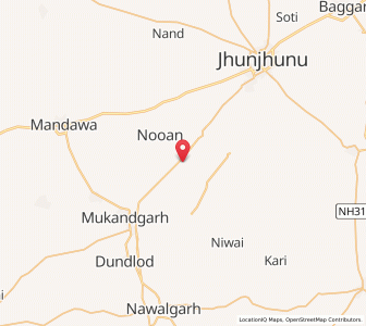 Map of Punia ki Dhani, Rajasthan
