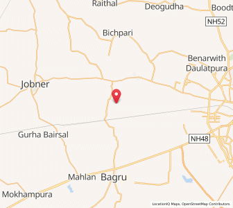 Map of Puniya ki Dhani, Rajasthan
