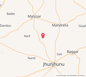Map of Punja ki Dhani, Rajasthan
