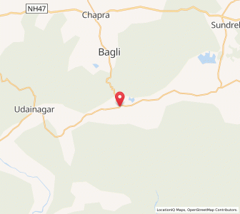 Map of Punjapara, Madhya Pradesh