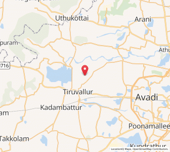 Map of Punnapakkam, Tamil Nadu