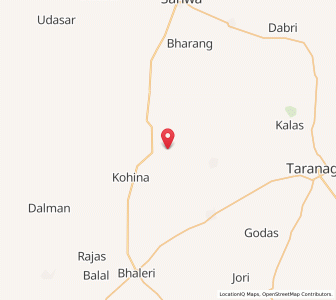 Map of Punrawas, Rajasthan