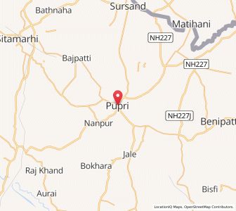 Map of Pupri, Bihar