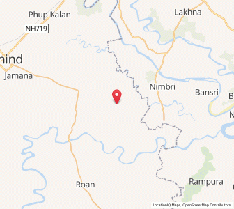 Map of Pura Peoli, Madhya Pradesh