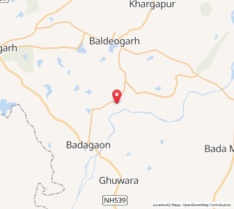 Map of Purainiya, Madhya Pradesh