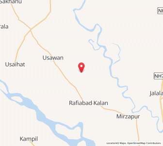 Map of Puran Nagla, Uttar Pradesh