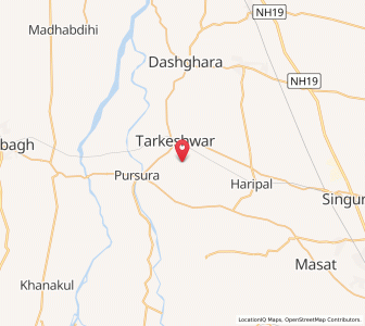 Map of Purbba Ramnagar, West Bengal