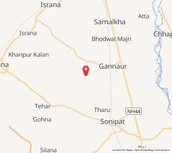 Map of Purkhas, Haryana