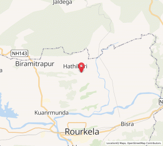 Map of Purnapani, Odisha