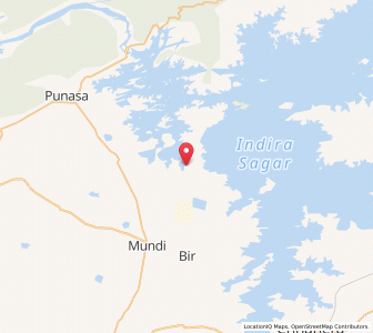 Map of Purni, Madhya Pradesh