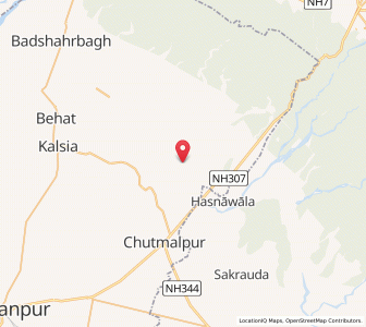 Map of Puru ka Tanda, Uttar Pradesh