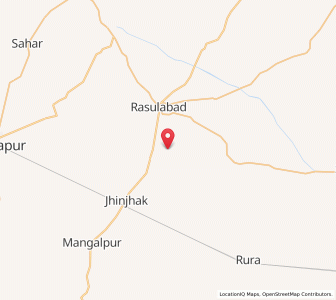 Map of Purwa Ahiran, Uttar Pradesh