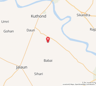 Map of Purwa Atra Khurd, Uttar Pradesh
