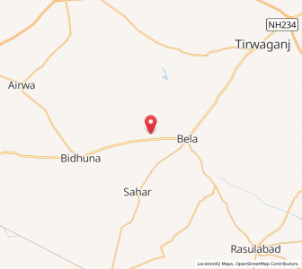 Map of Purwa Bainia, Uttar Pradesh