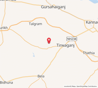 Map of Purwa Bale, Uttar Pradesh