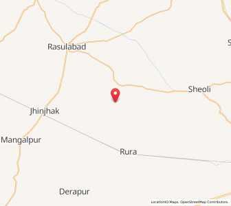 Map of Purwa Barhain, Uttar Pradesh