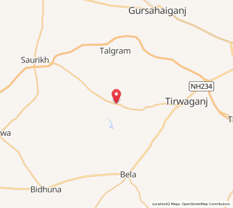 Map of Purwa Basina, Uttar Pradesh