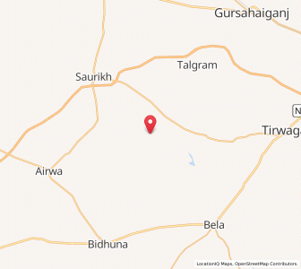 Map of Purwa Bhadwaria, Uttar Pradesh