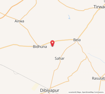 Map of Purwa Chauhanan, Uttar Pradesh
