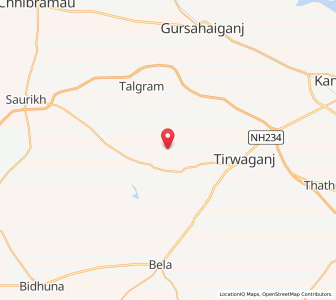 Map of Purwa Chhitam, Uttar Pradesh