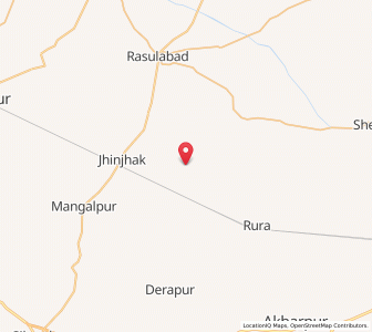Map of Purwa Chiuri, Uttar Pradesh