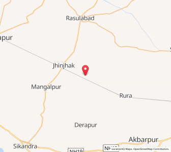 Map of Purwa Dhana, Uttar Pradesh