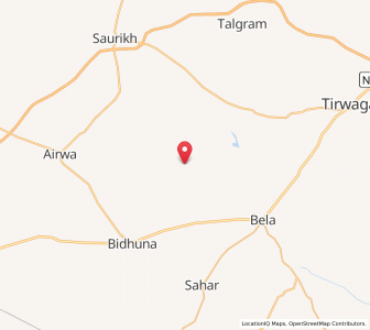 Map of Purwa Garhe, Uttar Pradesh