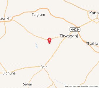 Map of Purwa Guna, Uttar Pradesh