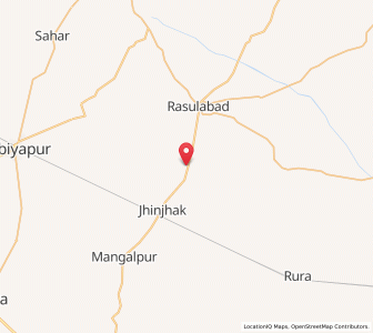 Map of Purwa Makhao, Uttar Pradesh