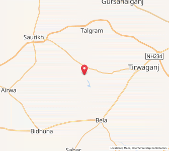 Map of Purwa Makka, Uttar Pradesh