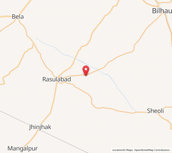 Map of Purwa Mandhata, Uttar Pradesh