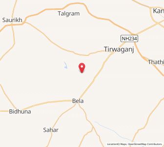 Map of Purwa Manna, Uttar Pradesh