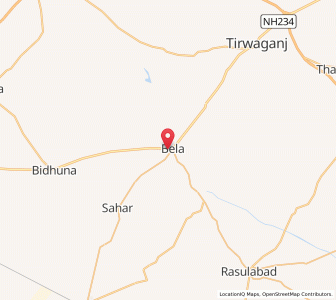 Map of Purwa Manu, Uttar Pradesh