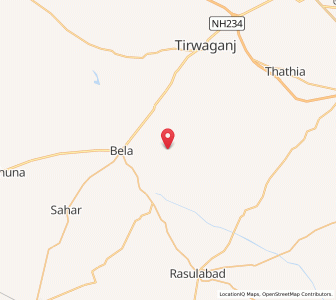 Map of Purwa Pani, Uttar Pradesh