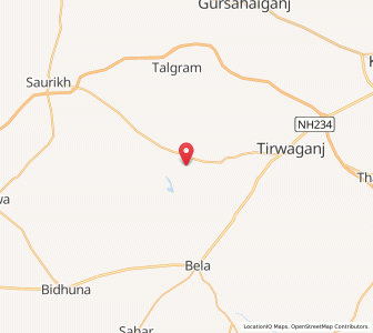 Map of Purwa Rai, Uttar Pradesh