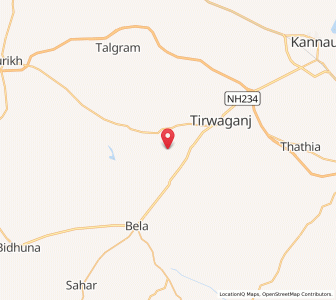 Map of Purwa Ratanpur, Uttar Pradesh