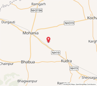 Map of Pusauli, Bihar