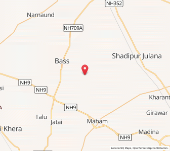 Map of Puthi Seman, Haryana