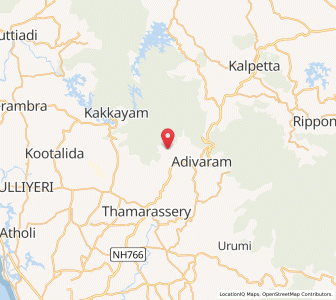 Map of Puthuppadi, Kerala