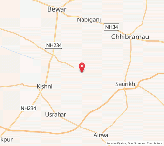 Map of Rabidaspur, Uttar Pradesh